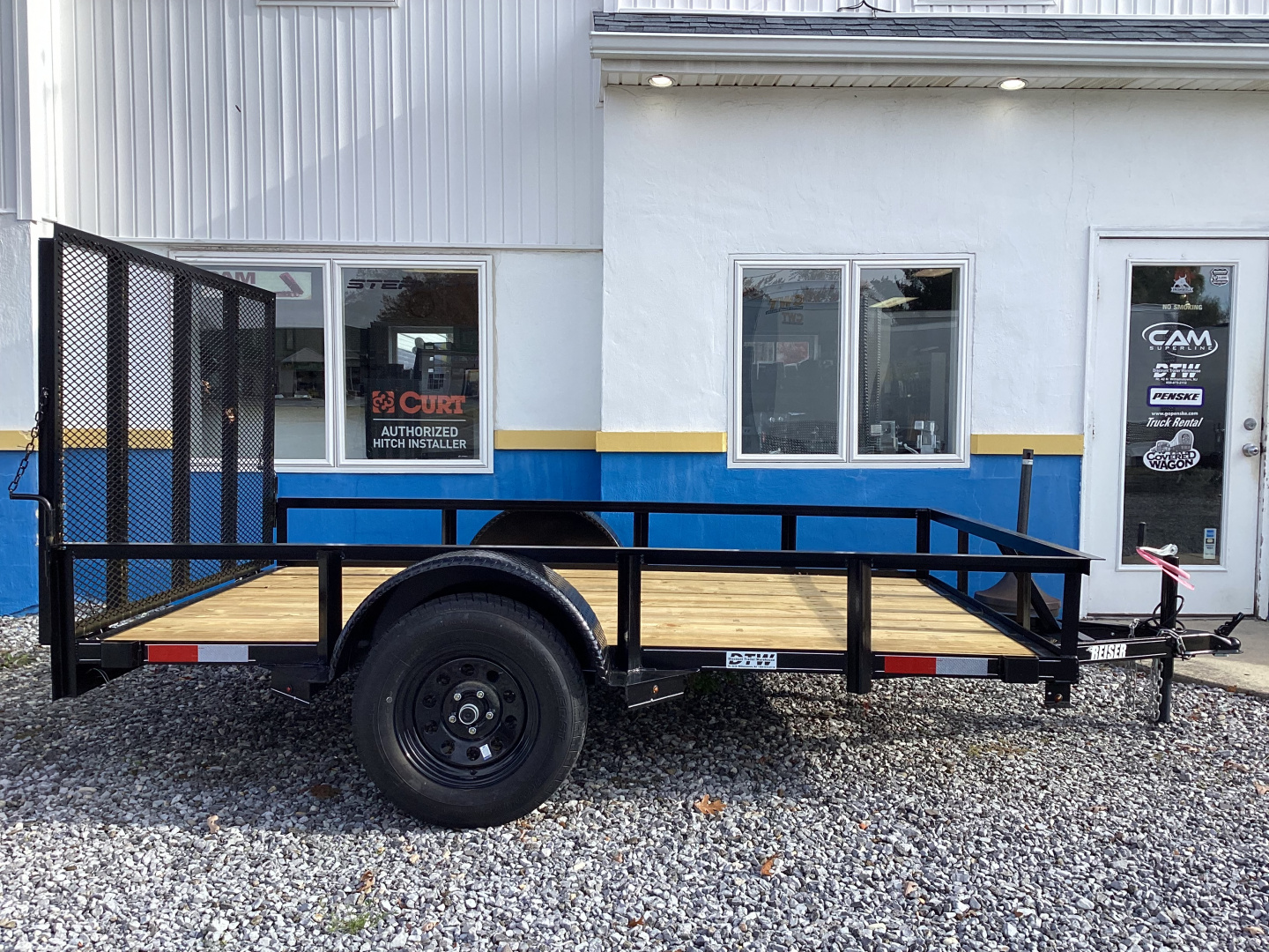 New 2026 Reiser Trailers 6.5X10SA-3K GVWR Utility Trailer