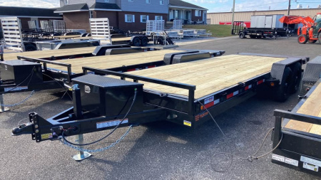 New 2026 Quality Steel and Aluminum 20' 10K GVWR Equipment Trailer