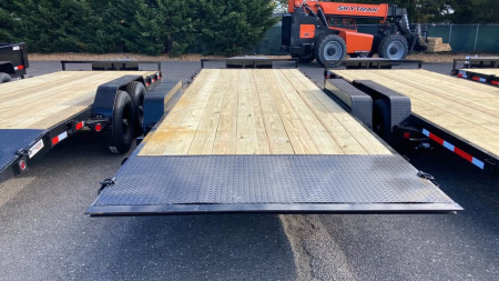 New 2026 Quality Steel and Aluminum 20' 10K GVWR Equipment Trailer