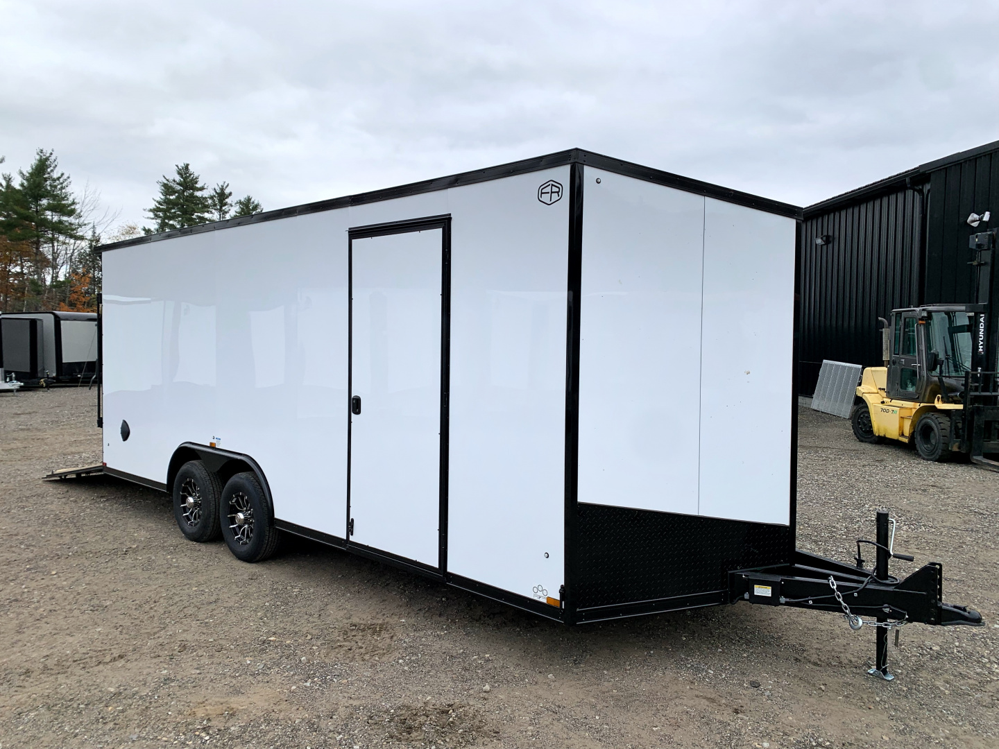 New 2026 US Cargo 8.5X20 + 3FT V nose/ 7' interior/ I-Beam frame/ Polycore/Blackout -9990gvw