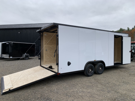 New 2026 US Cargo 8.5X20 + 3FT V nose/ 7' interior/ I-Beam frame/ Polycore/Blackout -9990gvw