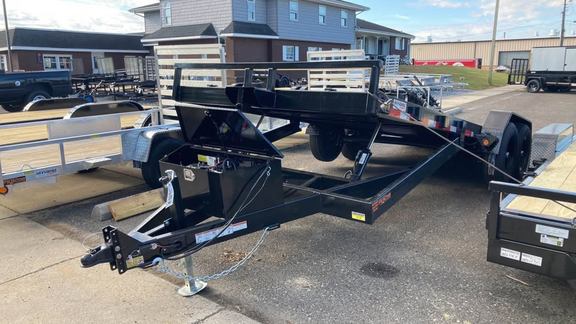 New 2026 Quality Steel and Aluminum 20' 14k gvwr Equipment Trailer