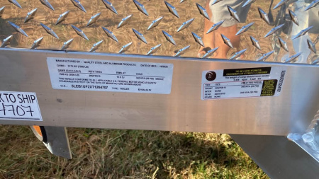 New 2026 Quality Steel and Aluminum 7x16 aluminum Utility Trailer