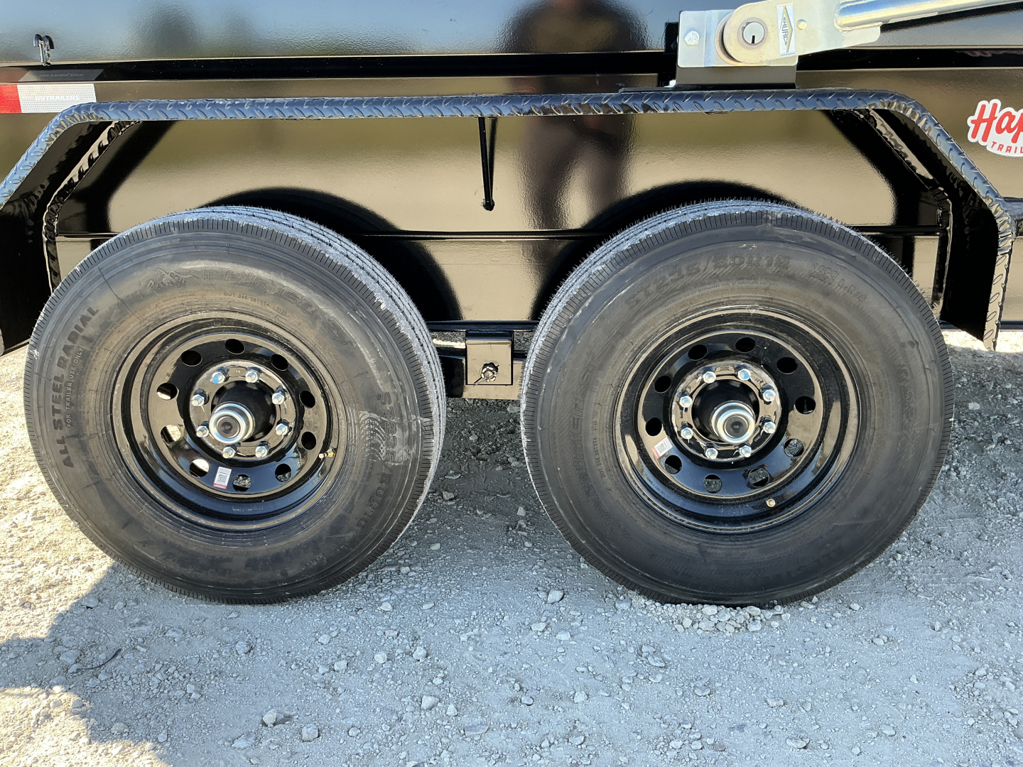 New 2026 PJ 83"x14' BP Tandem Axle Low Pro Telescopic Dump w/ 24" Sides – DT Voyager Package