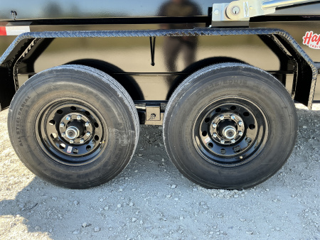 New 2026 PJ 83"x14' BP Tandem Axle Low Pro Telescopic Dump w/ 24" Sides – DT Voyager Package