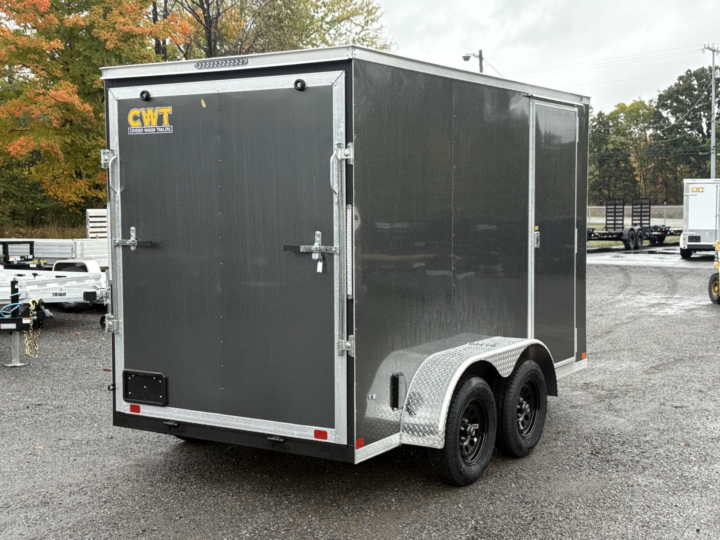 New 2026 Covered Wagon Trailers 6' X 12' X 7' Gold Mine Series Cargo / Enclosed Trailer