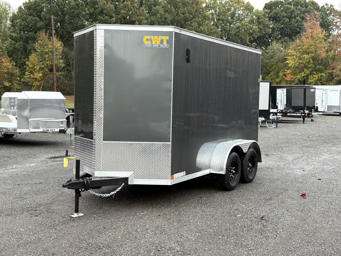 New 2026 Covered Wagon Trailers 6' X 12' X 7' Gold Mine Series Cargo / Enclosed Trailer