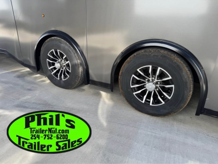 New Pace American 8.5X28 Car / Racing Trailer ENCLOSED CAR HAULER UPGRADED .080 EXTERIOR & REAR WING