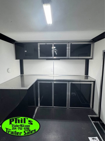 New Pace American 8.5X28 Car / Racing Trailer ENCLOSED CAR HAULER UPGRADED .080 EXTERIOR & REAR WING