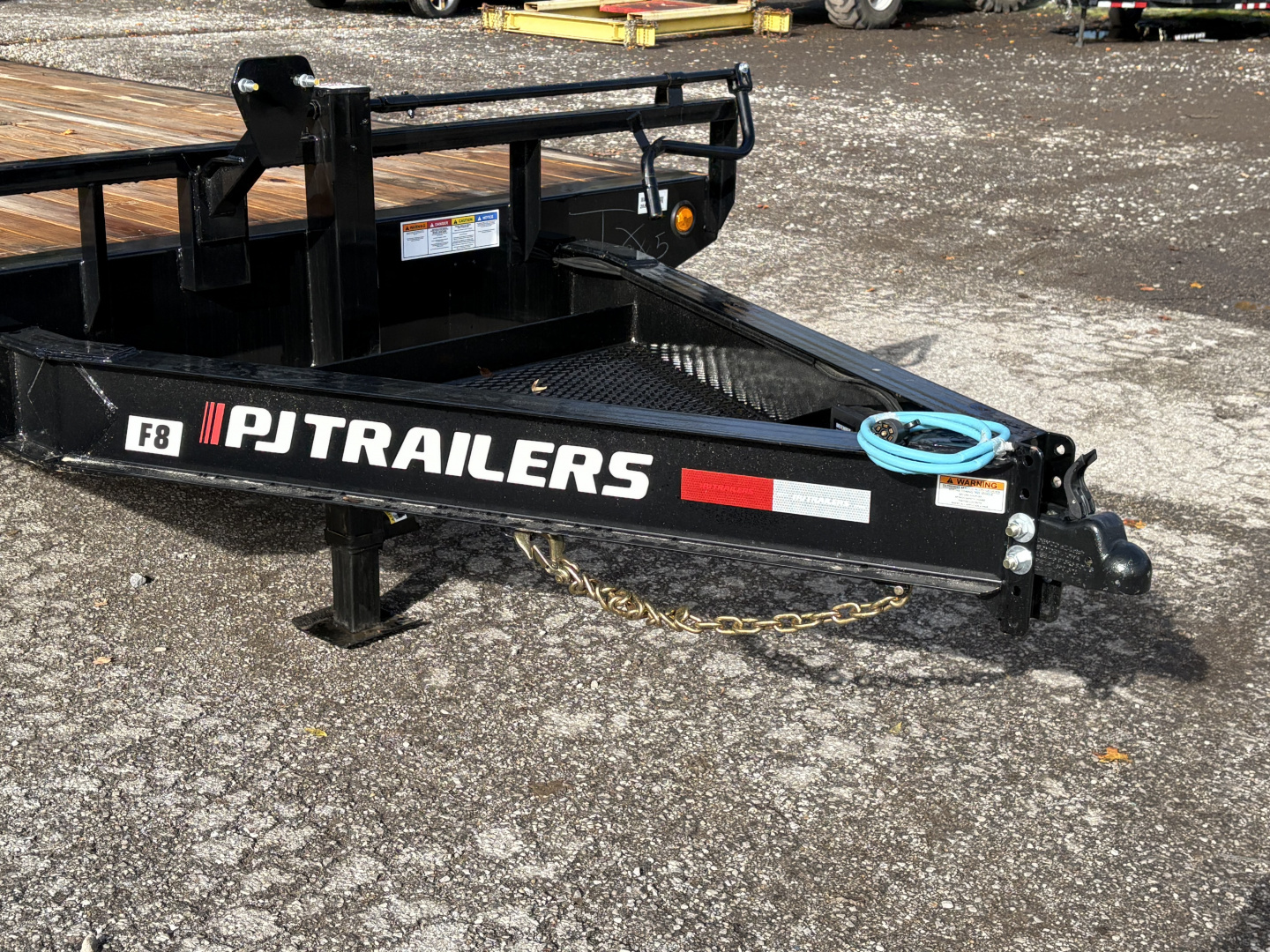 New 2026 PJ Trailers 102" x 24' - 8" I-Beam (F8) 14K GVWR Deckover Trailer