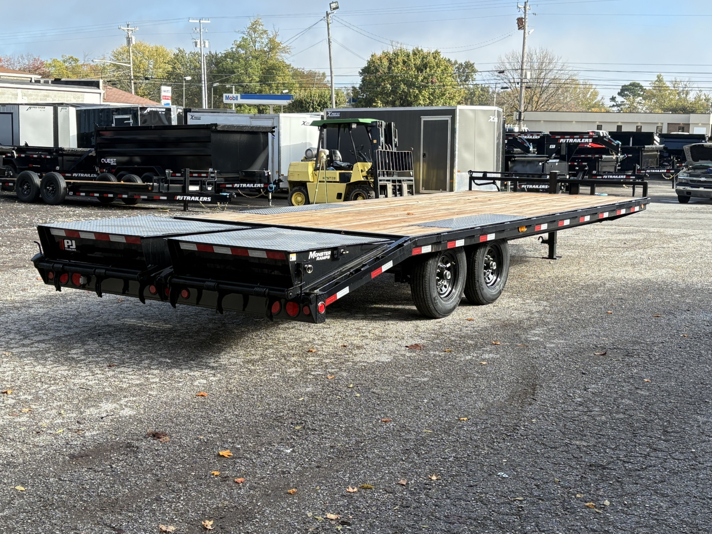 New 2026 PJ Trailers 102" x 24' - 8" I-Beam (F8) 14K GVWR Deckover Trailer
