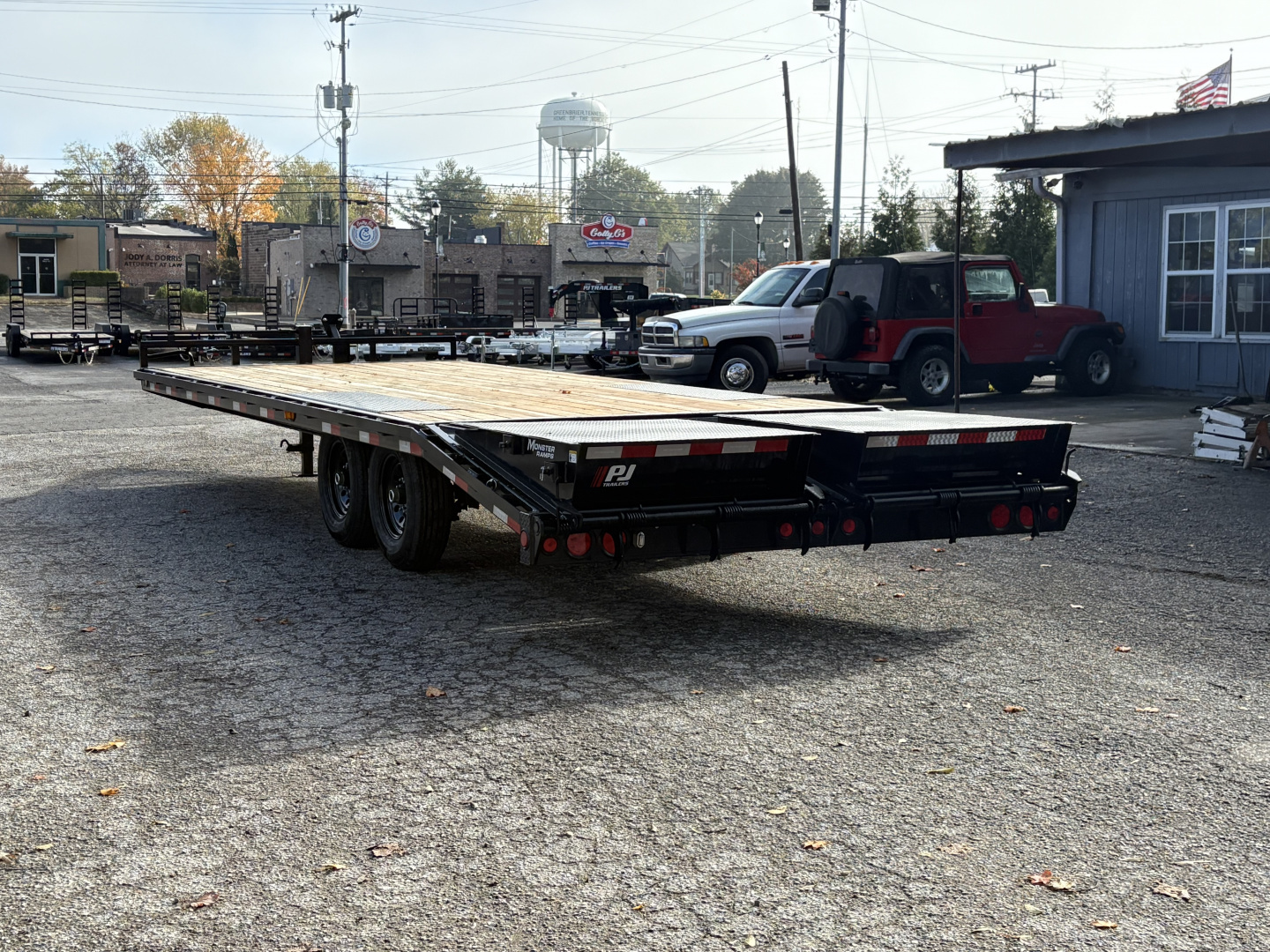 New 2026 PJ Trailers 102" x 24' - 8" I-Beam (F8) 14K GVWR Deckover Trailer