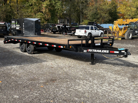 New 2026 PJ Trailers 102" x 24' - 8" I-Beam (F8) 14K GVWR Deckover Trailer