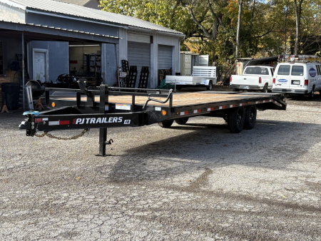 New 2026 PJ Trailers 102" x 24' - 8" I-Beam (F8) 14K GVWR Deckover Trailer