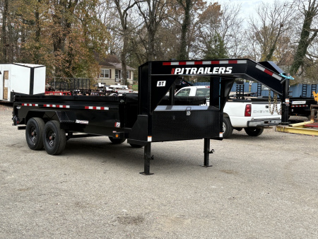 New 2026 PJ Trailers 83" x 16' Pro-Lift GN (DT) 16K GVWR Dump Trailer