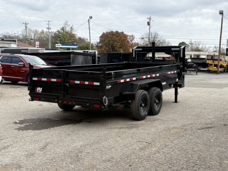 New 2026 PJ Trailers 83" x 16' Pro-Lift GN (DT) 16K GVWR Dump Trailer