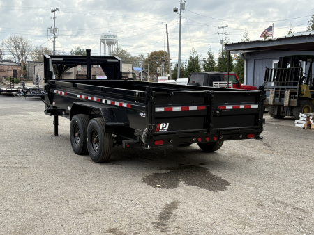 New 2026 PJ Trailers 83" x 16' Pro-Lift GN (DT) 16K GVWR Dump Trailer