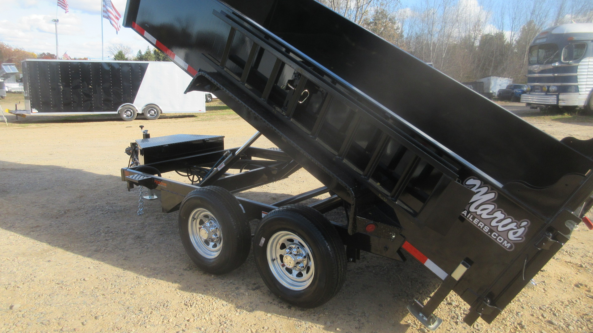 New 2026 Quality Steel and Aluminum Dump & Go Dump Trailer