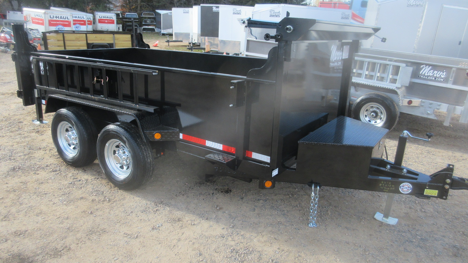 New 2026 Quality Steel and Aluminum Dump & Go Dump Trailer