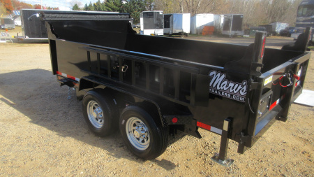 New 2026 Quality Steel and Aluminum Dump & Go Dump Trailer