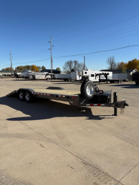 New 2026 Midsota 26ft Widebody, Hydraulic beavertail, bumper pull trailer