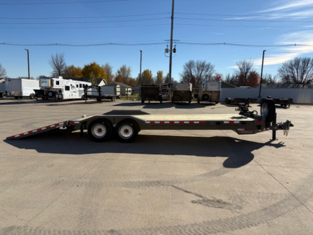 New 2026 Midsota 26ft Widebody, Hydraulic beavertail, bumper pull trailer