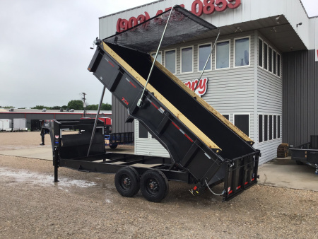 New 2026 Diamond C 82"x16' GN HD Low Profile Telescopic Dump w/ 32" Sides - LPT-GN210 Pacesetter Edition