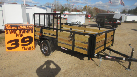New 2026 Quality Steel and Aluminum 7412 Utility Trailer