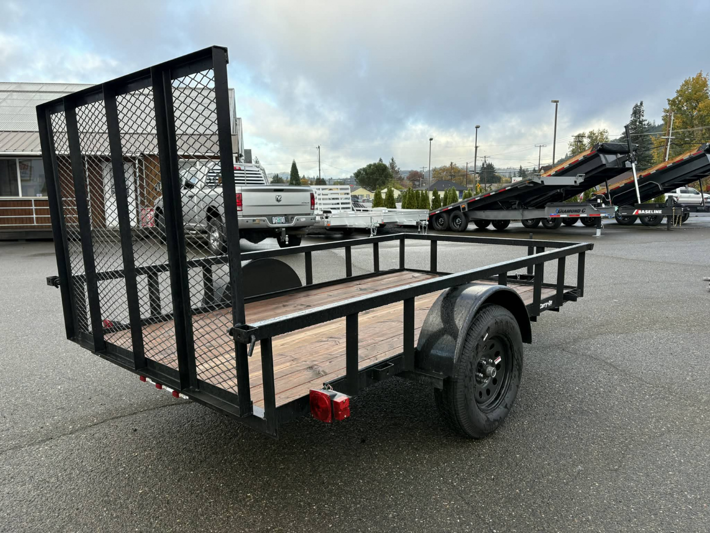 Used UTILITY TRAILER USED 2026 CARRY-ON 3500 GVWR SINGLE AXLE 5.5'X10'