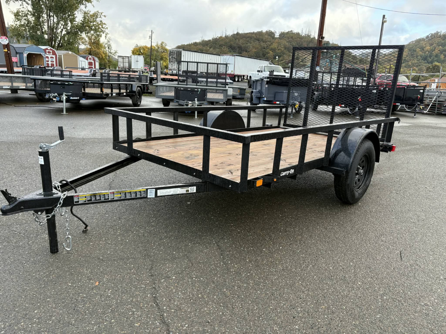 Used UTILITY TRAILER USED 2026 CARRY-ON 3500 GVWR SINGLE AXLE 5.5'X10'
