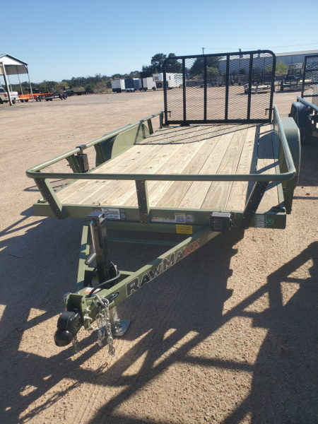 New 2026 RawMaxx utx1483bp7k Utility Trailer
