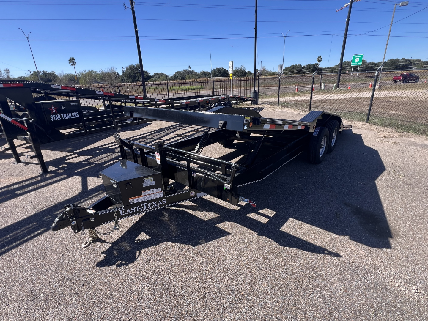 New 2026 East Texas Trailers 102x20ft Tilt Car Hauler 14k