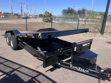 New 2026 East Texas Trailers 102x20ft Tilt Car Hauler 14k