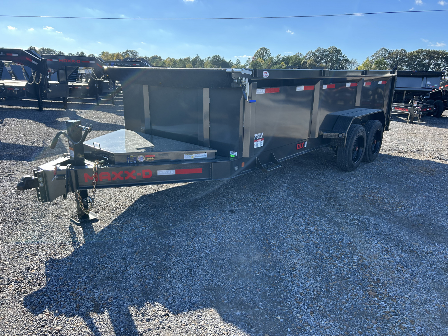 New 2026 MAXXD Dump Trailer | 83" x 16' 17.5K GVWR