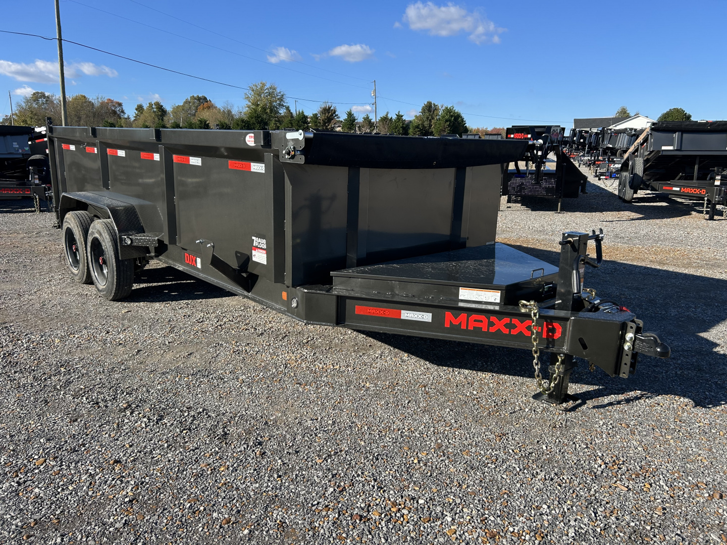 New 2026 MAXXD Dump Trailer | 83" x 16' 17.5K GVWR