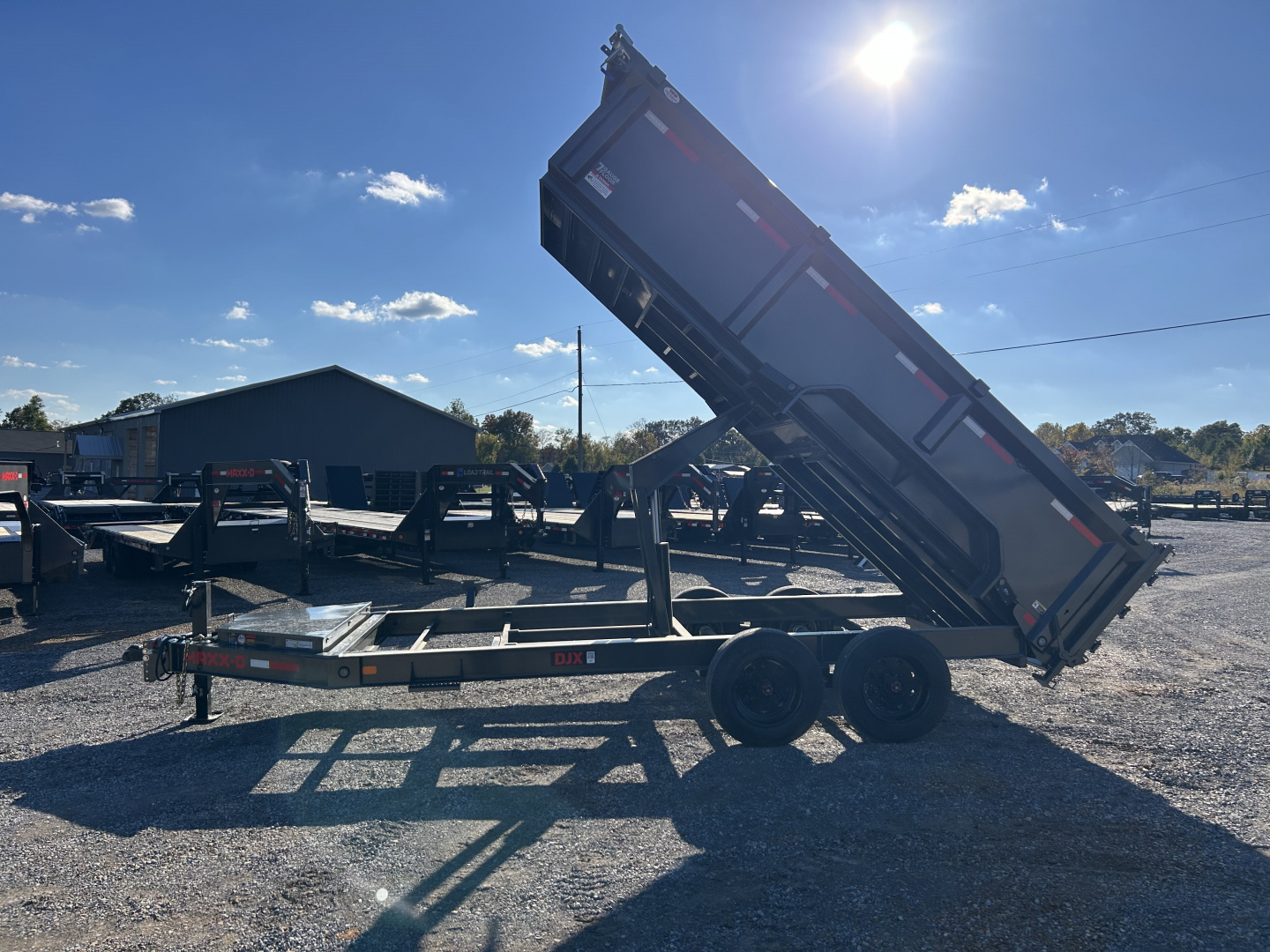 New 2026 MAXXD Dump Trailer | 83" x 16' 17.5K GVWR