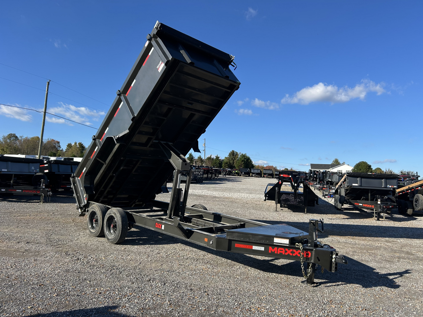 New 2026 MAXXD Dump Trailer | 83" x 16' 17.5K GVWR