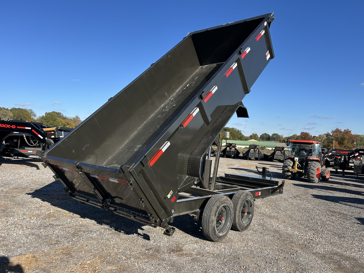 New 2026 MAXXD Dump Trailer | 83" x 16' 17.5K GVWR