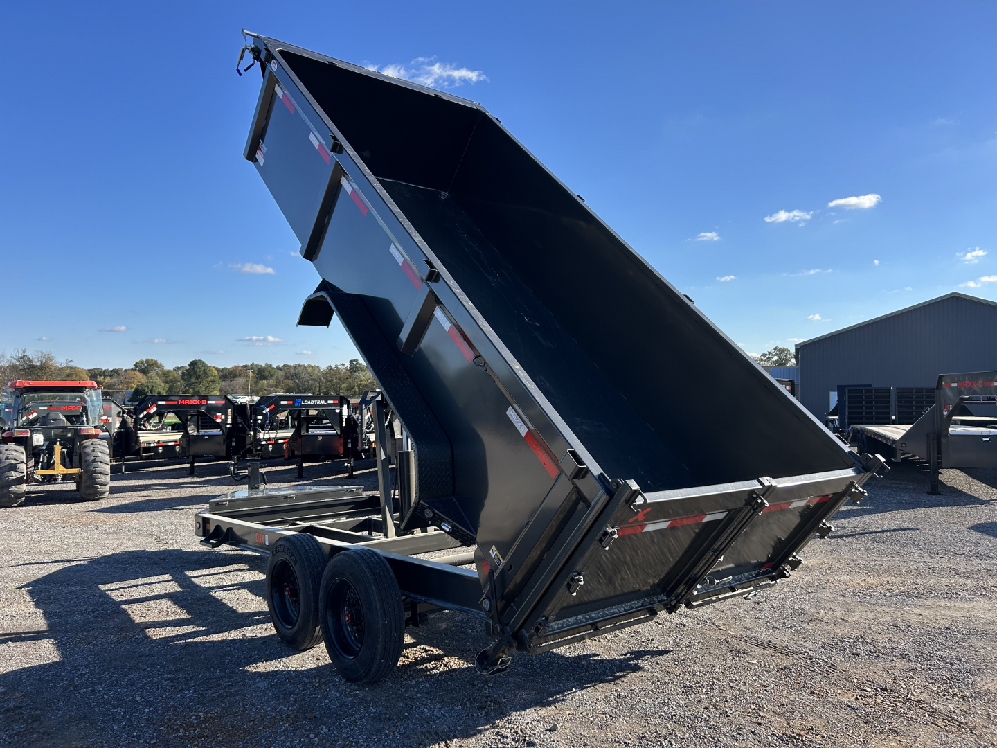 New 2026 MAXXD Dump Trailer | 83" x 16' 17.5K GVWR