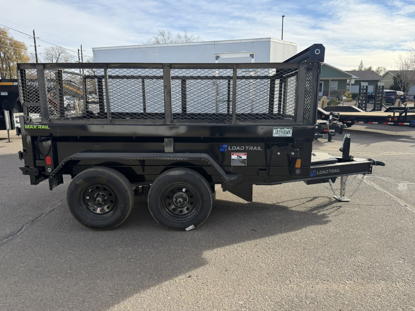 New 2026 Load Trail 5-10 Dump 3.5K Axles W/ MESH EXTENSIONS