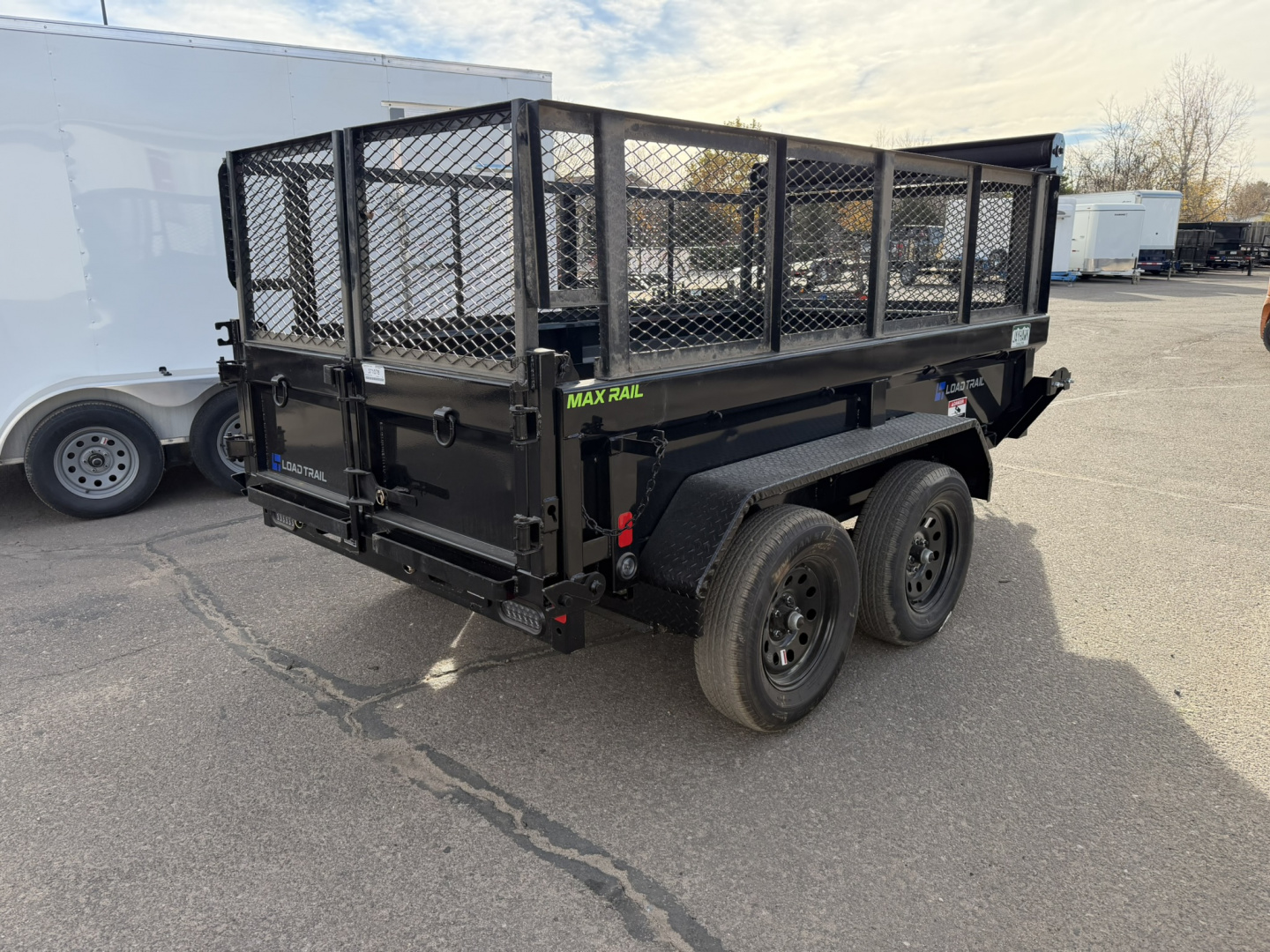 New 2026 Load Trail 5-10 Dump 3.5K Axles W/ MESH EXTENSIONS