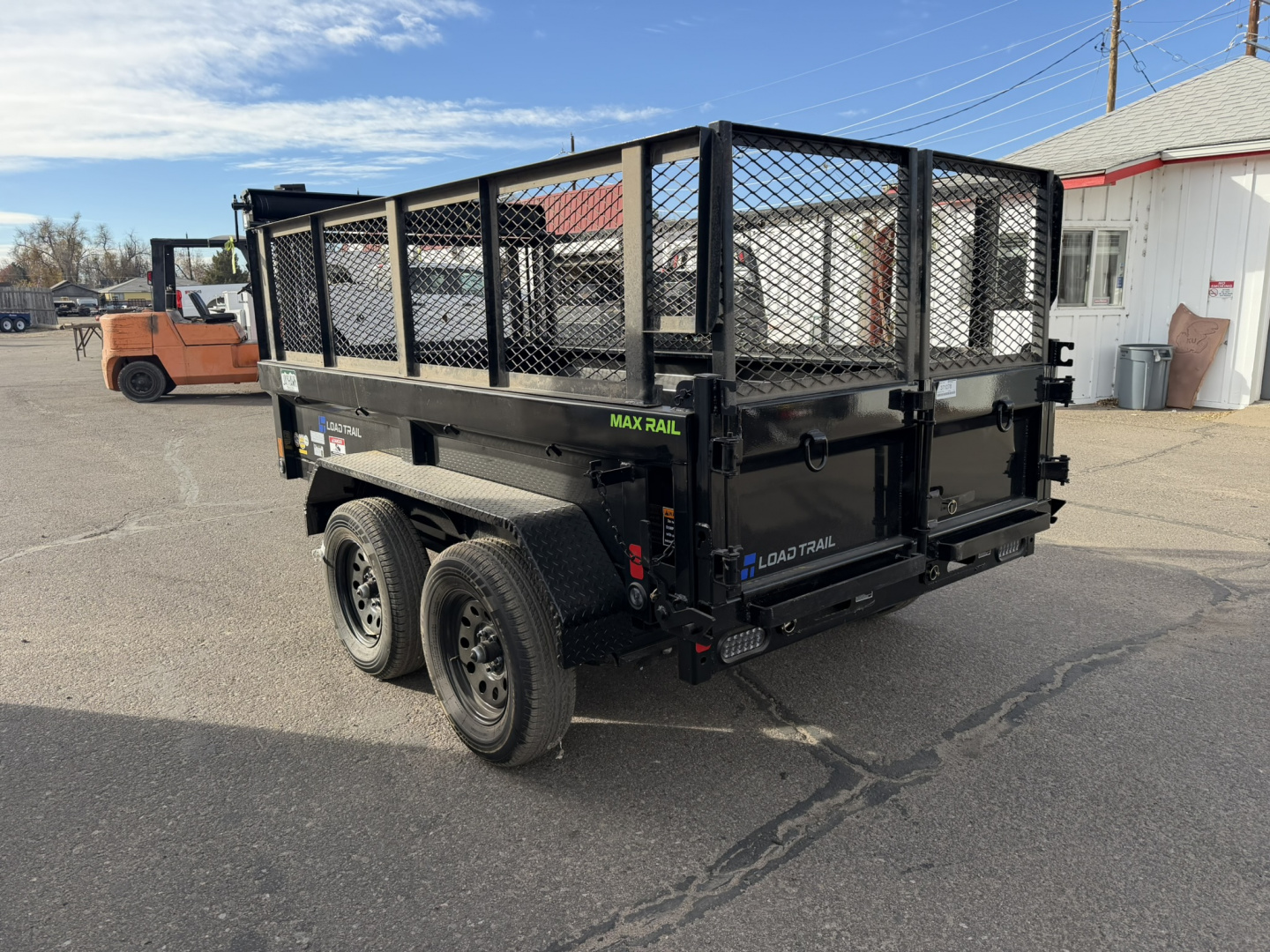 New 2026 Load Trail 5-10 Dump 3.5K Axles W/ MESH EXTENSIONS