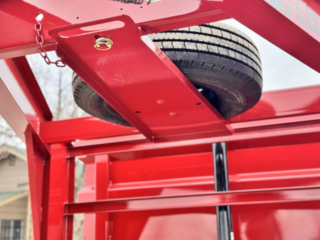 New 2026 Load Trail 7-14-4H Telescopic Gooseneck Dump W/ Hydraulic Jacks 7K Axles