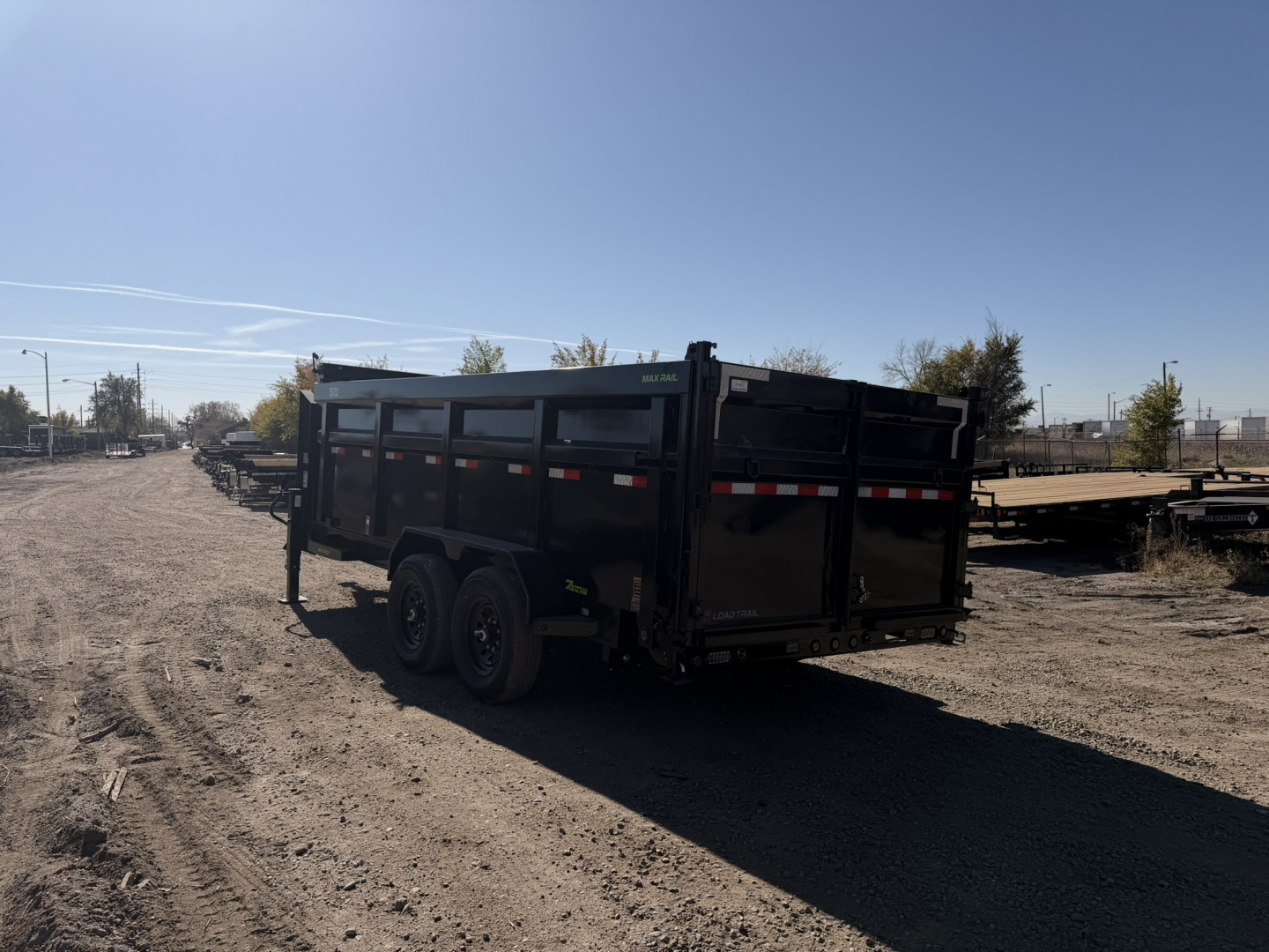 New 2026 Load Trail 7-16-4H Telescopic Gooseneck Dump 7K Axles