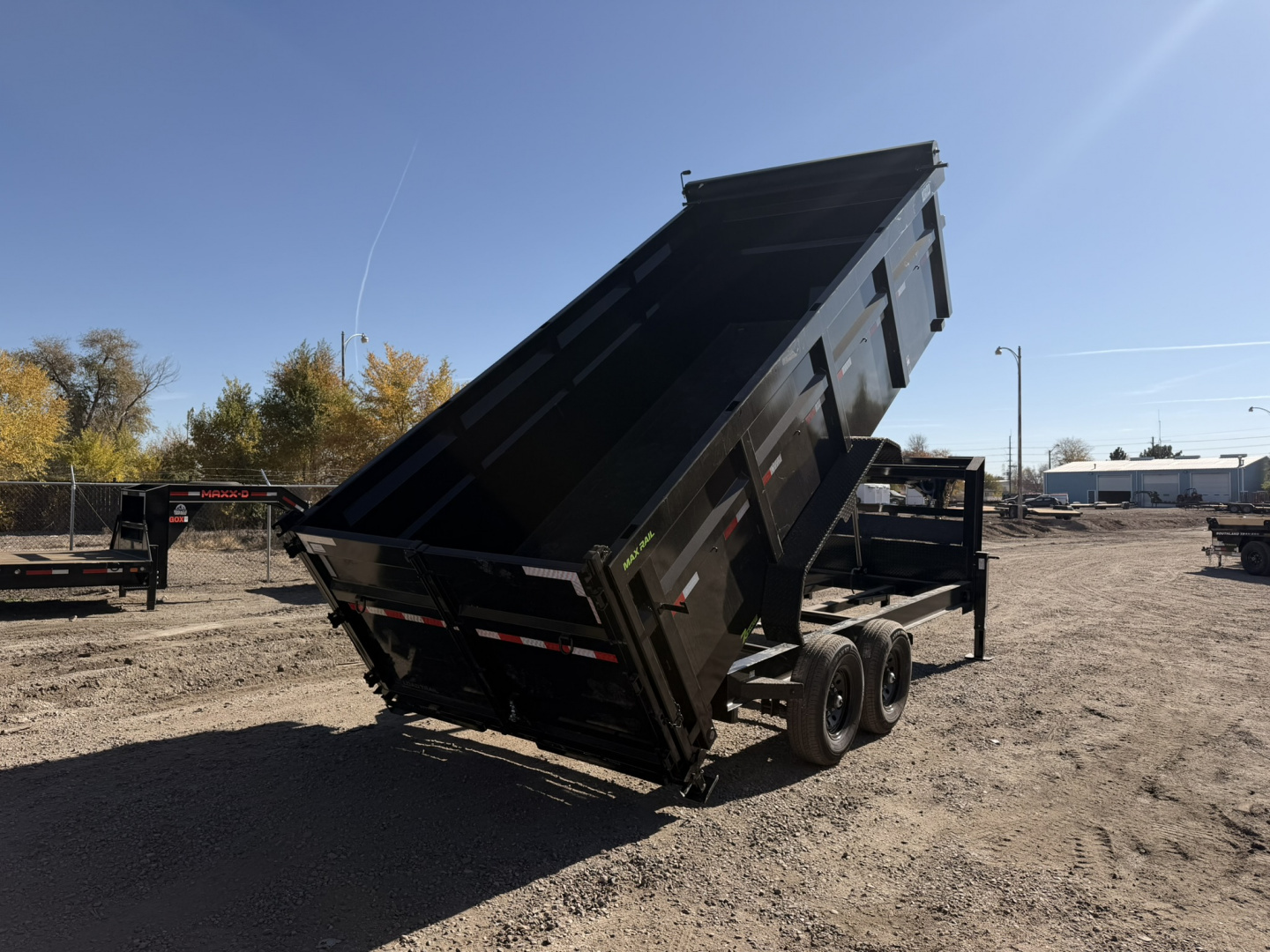 New 2026 Load Trail 7-16-4H Telescopic Gooseneck Dump 7K Axles