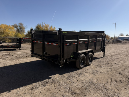 New 2026 Load Trail 7-16-4H Telescopic Gooseneck Dump 7K Axles