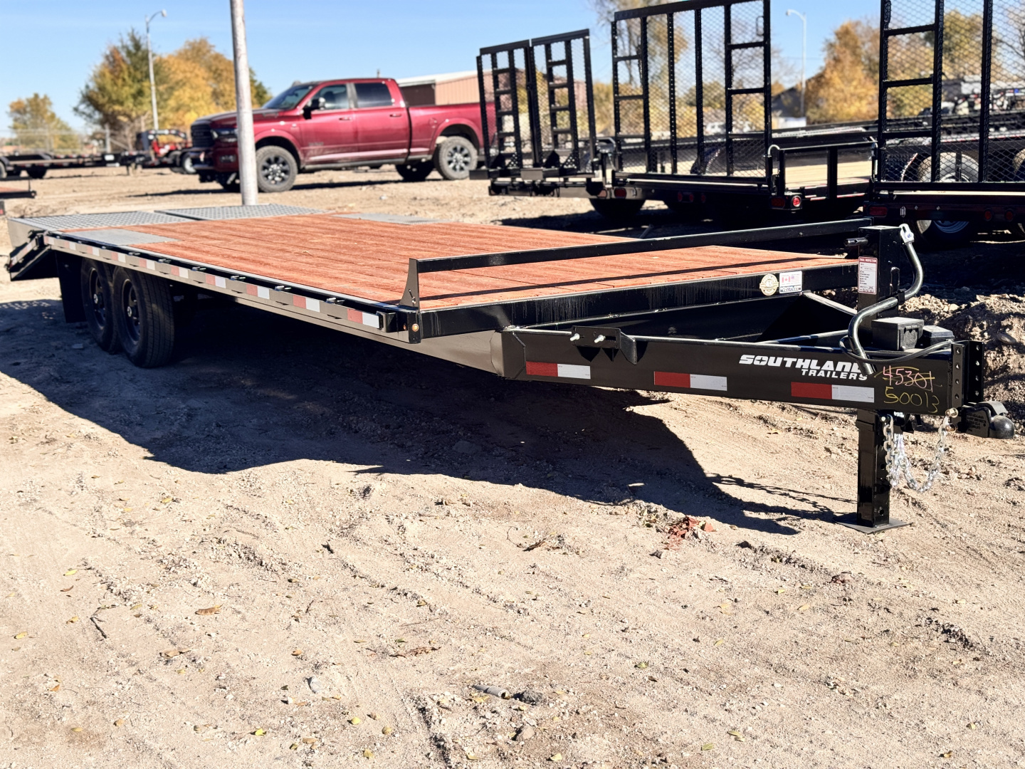 New 2026 Southland Trailers 8.5-25 Deckover Equipment Hauler W/ Max Ramps 14K GVWR