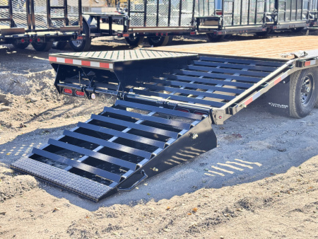 New 2026 Southland Trailers 8.5-25 Deckover Equipment Hauler W/ Max Ramps 14K GVWR