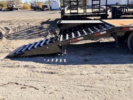 New 2026 Southland Trailers 8.5-25 Deckover Equipment Hauler W/ Max Ramps 14K GVWR