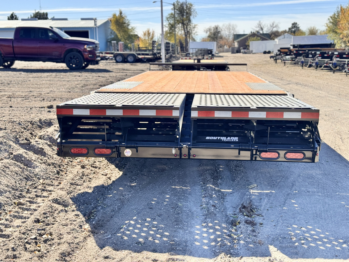 New 2026 Southland Trailers 8.5-25 Deckover Equipment Hauler W/ Max Ramps 14K GVWR